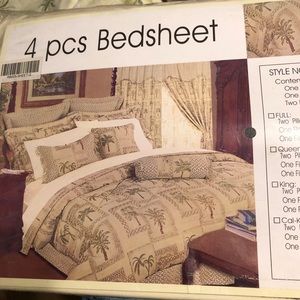 Brand new palm tree sheets